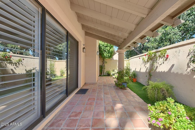10068 E Cinnabar Ave, Scottsdale, AZ 85258 - view of patio featuring fence private yard