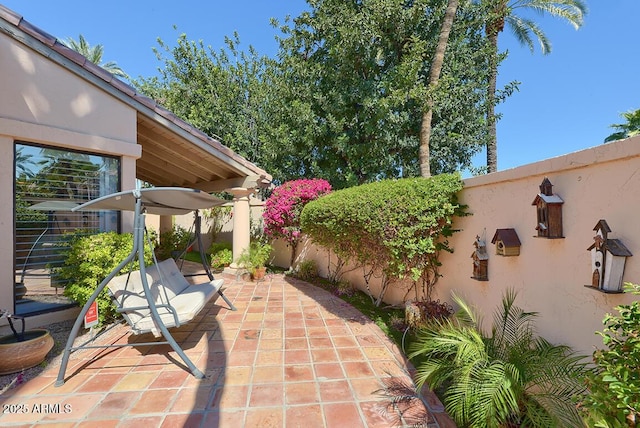 10068 E Cinnabar Ave, Scottsdale, AZ 85258 - view of patio featuring fence