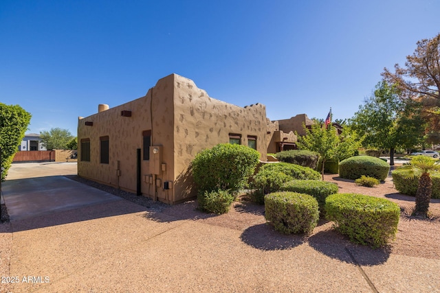 view of property exterior