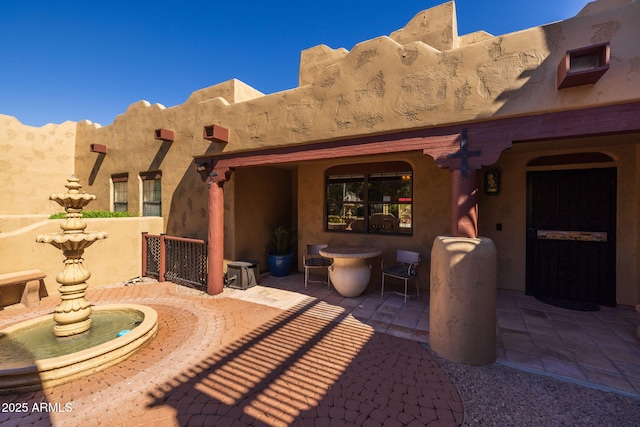 view of patio