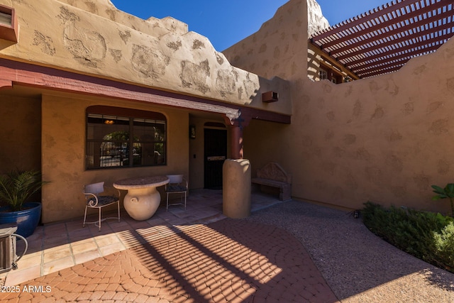 view of patio