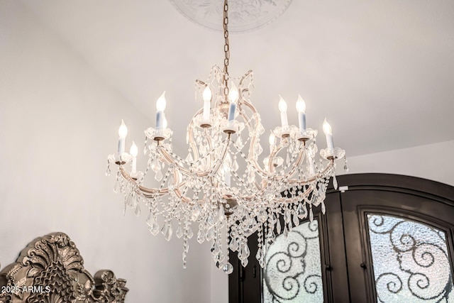 6941 W Voltaire Ave, Peoria, AZ 85381 - detailed view of a chandelier