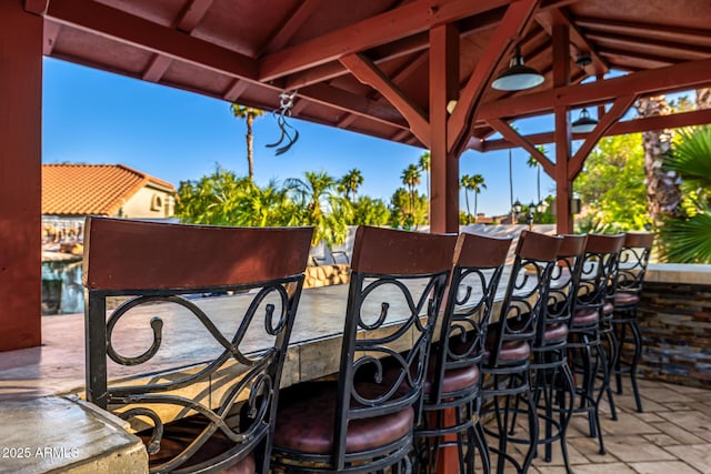 6941 W Voltaire Ave, Peoria, AZ 85381 - view of patio / terrace with a gazebo