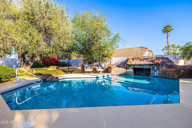 6941 W Voltaire Ave, Peoria, AZ 85381 - view of pool with a fenced backyard