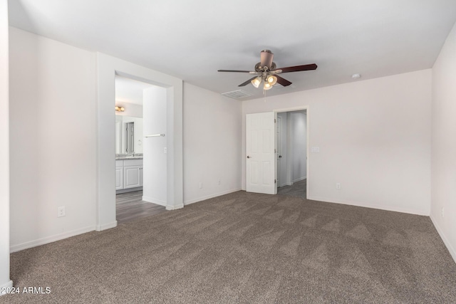 935 E Agua Fria Ln, Avondale, AZ 85323 - carpeted empty room with a ceiling fan and baseboards