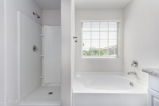 935 E Agua Fria Ln, Avondale, AZ 85323 - full bath featuring a garden tub, a shower, and vanity