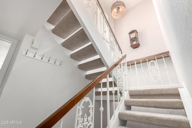 view of staircase