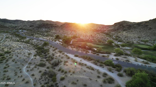 view of mountain backdrop