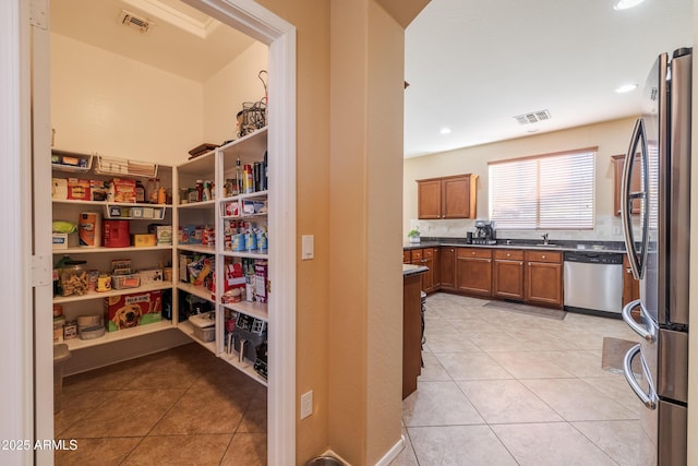 pantry featuring sink