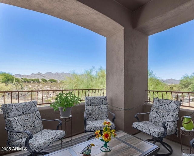19550 N Grayhawk Dr Unit 2023, Scottsdale, AZ 85255 - balcony featuring a mountain view