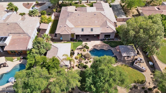 6428 W Eugie Ave, Glendale, AZ 85304 - aerial view of residential area featuring a pool