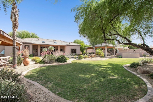 6428 W Eugie Ave, Glendale, AZ 85304 - view of yard featuring a gazebo