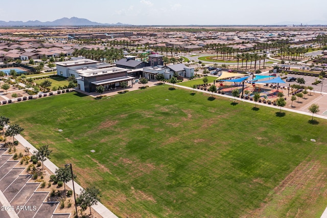 10127 E Tillman Ave, Mesa, AZ 85212 - aerial view of residential area featuring mountains
