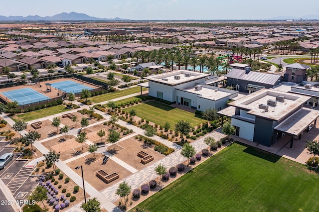 10127 E Tillman Ave, Mesa, AZ 85212 - aerial perspective of suburban area with mountains