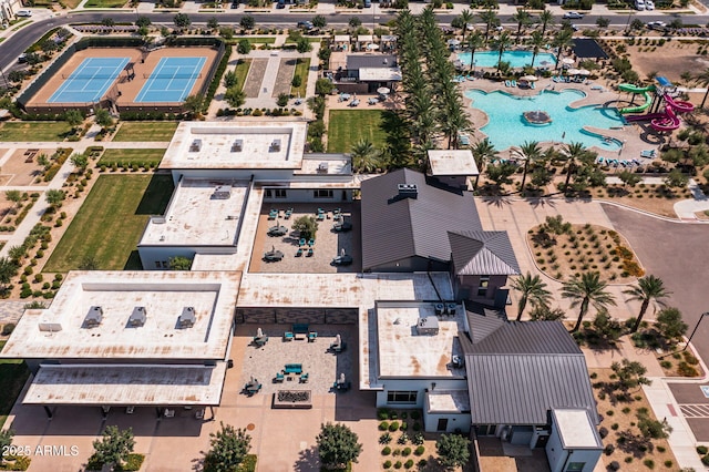 10127 E Tillman Ave, Mesa, AZ 85212 - aerial view of a pool