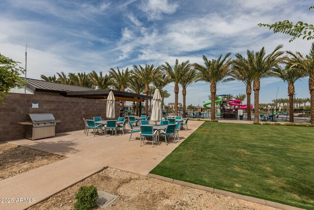 10127 E Tillman Ave, Mesa, AZ 85212 - view of patio featuring area for grilling