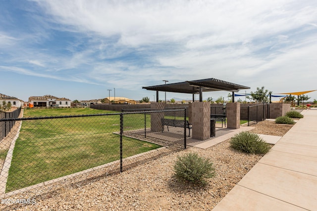 10127 E Tillman Ave, Mesa, AZ 85212 - view of yard featuring a dog friendly area