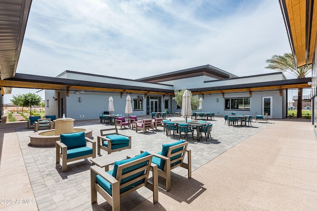 10127 E Tillman Ave, Mesa, AZ 85212 - view of patio / terrace with an outdoor hangout area