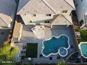 drone / aerial view