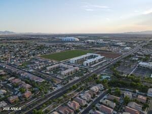 drone / aerial view