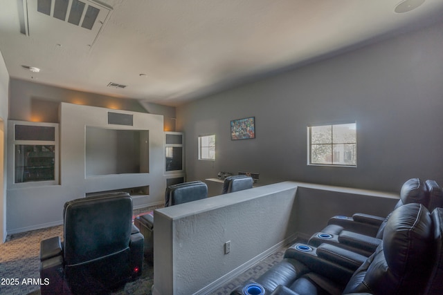 3806 E Taurus Pl, Chandler, AZ 85249 - carpeted home theater room with baseboards