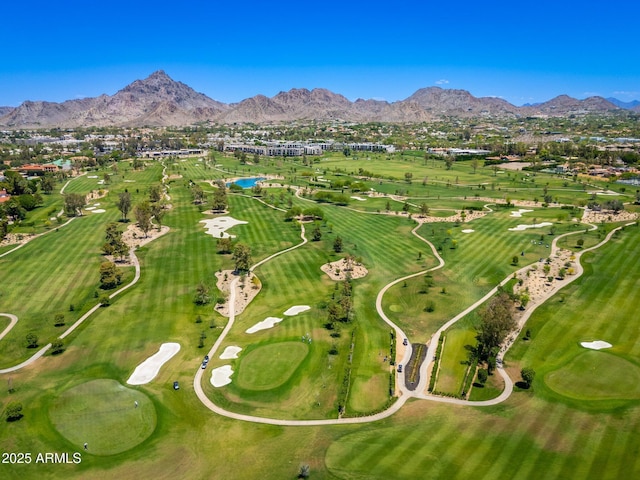 5221 N 24th St Unit 103, Phoenix, AZ 85016 - aerial overview of property's location with a water and mountain view, nearby suburban area, and a golf course