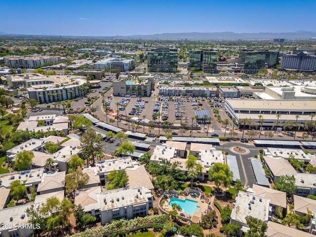 5221 N 24th St Unit 103, Phoenix, AZ 85016 - view of urban area with a pool and a mountain backdrop