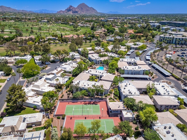 5221 N 24th St Unit 103, Phoenix, AZ 85016 - aerial perspective of suburban area featuring a mountainous background
