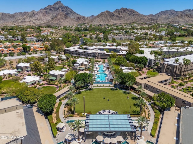 5221 N 24th St Unit 103, Phoenix, AZ 85016 - aerial perspective of suburban area with a mountainous background