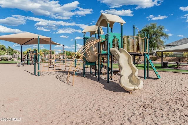 view of community playground
