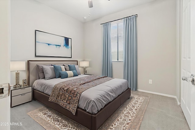 25876 N 162nd Dr, Surprise, AZ 85387 - bedroom with light carpet and a ceiling fan
