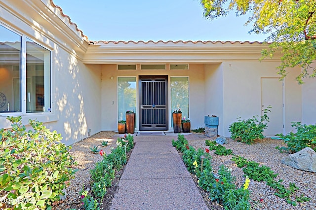 view of property entrance