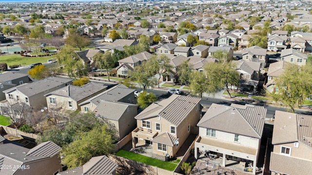 birds eye view of property featuring a residential view