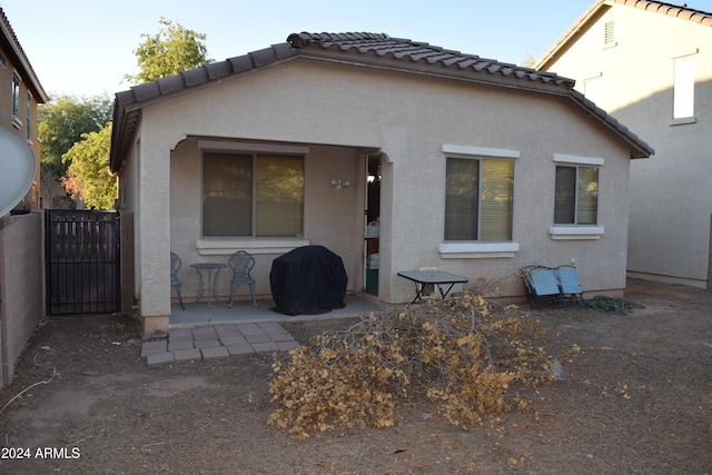 view of rear view of house