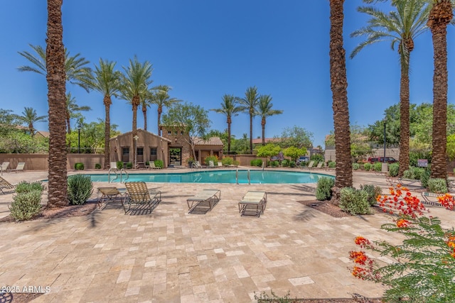 905 S Osborn Ln, Gilbert, AZ 85296 - community pool featuring a patio area
