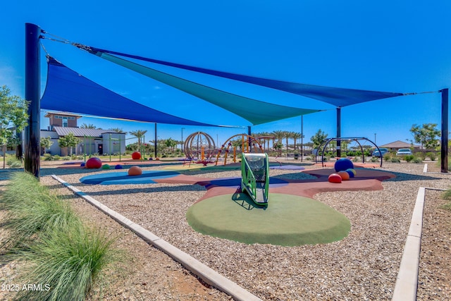 view of community playground