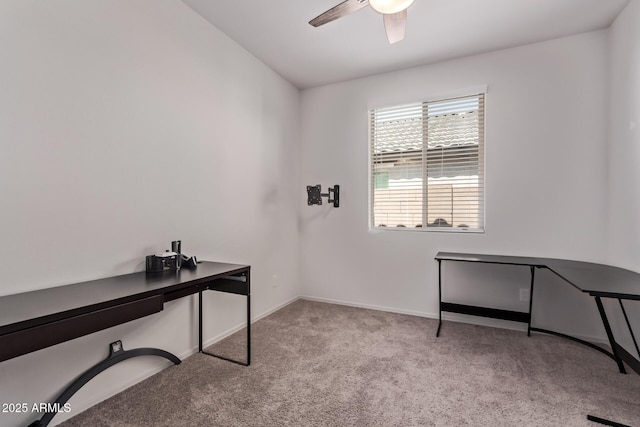 7086 W Spur Dr, Peoria, AZ 85383 - unfurnished office featuring carpet flooring and ceiling fan
