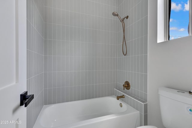 3624 N Paseo Del Sol, Mesa, AZ 85207 - bathroom with toilet and bathing tub / shower combination