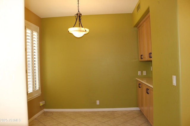 34464 N 68th Way, Scottsdale, AZ 85266 - unfurnished dining area featuring light tile patterned floors