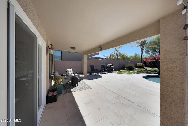 26647 N 43rd St N, Cave Creek, AZ 85331 - fenced backyard with a patio area