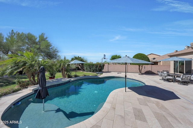 26647 N 43rd St N, Cave Creek, AZ 85331 - view of swimming pool featuring a patio and a gazebo