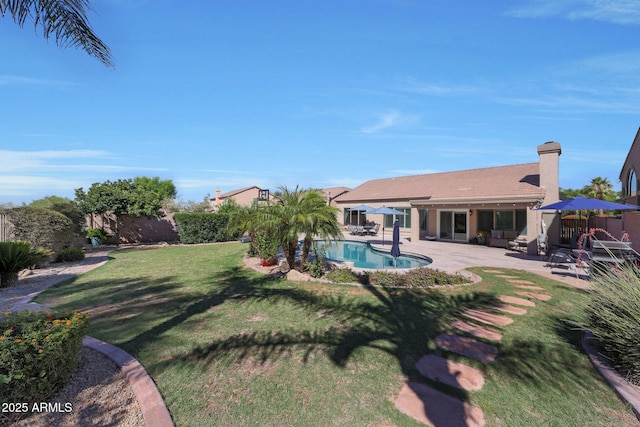 26647 N 43rd St N, Cave Creek, AZ 85331 - view of yard featuring a patio area