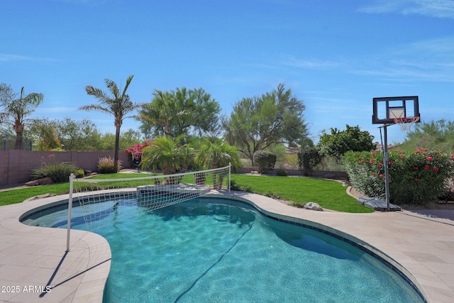 26647 N 43rd St N, Cave Creek, AZ 85331 - view of swimming pool featuring a fenced backyard