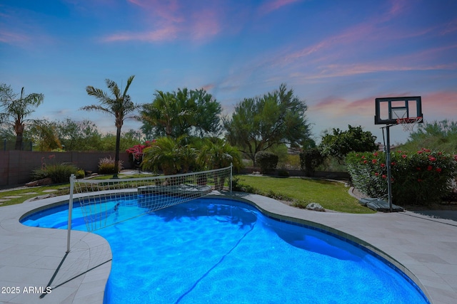 26647 N 43rd St N, Cave Creek, AZ 85331 - view of swimming pool with a fenced backyard