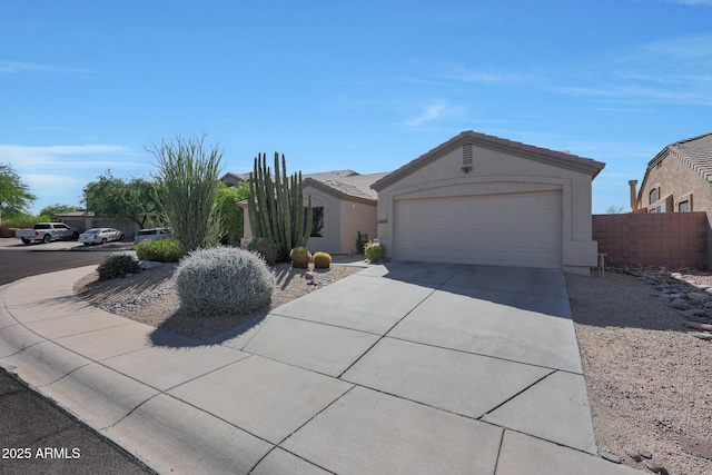 26647 N 43rd St N, Cave Creek, AZ 85331 - view of front of property with driveway, stucco siding, and a garage