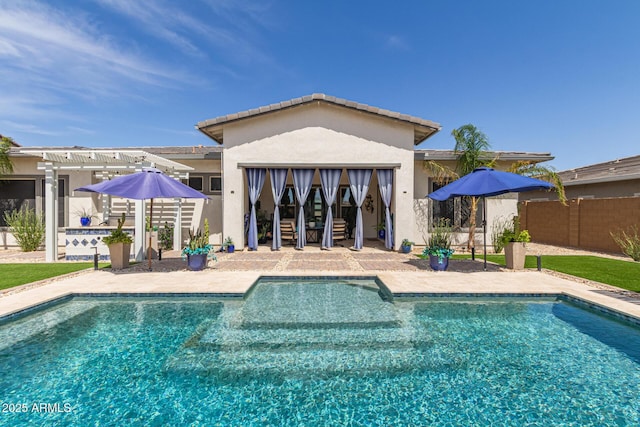 5218 N Tiller Dr, Litchfield Park, AZ 85340 - swimming pool with a patio area