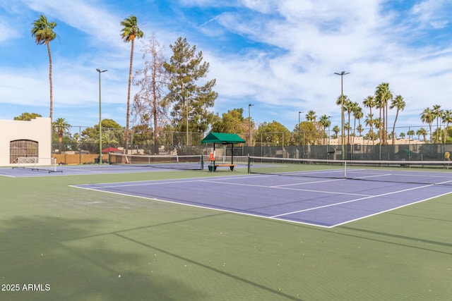 5218 N Tiller Dr, Litchfield Park, AZ 85340 - view of tennis court featuring community basketball court
