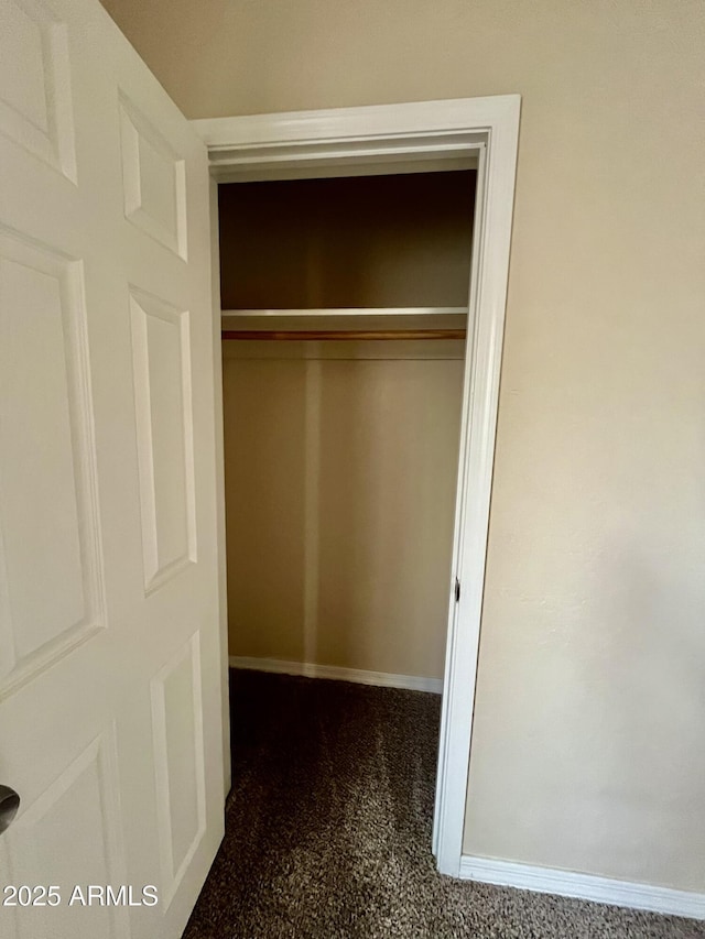 view of closet