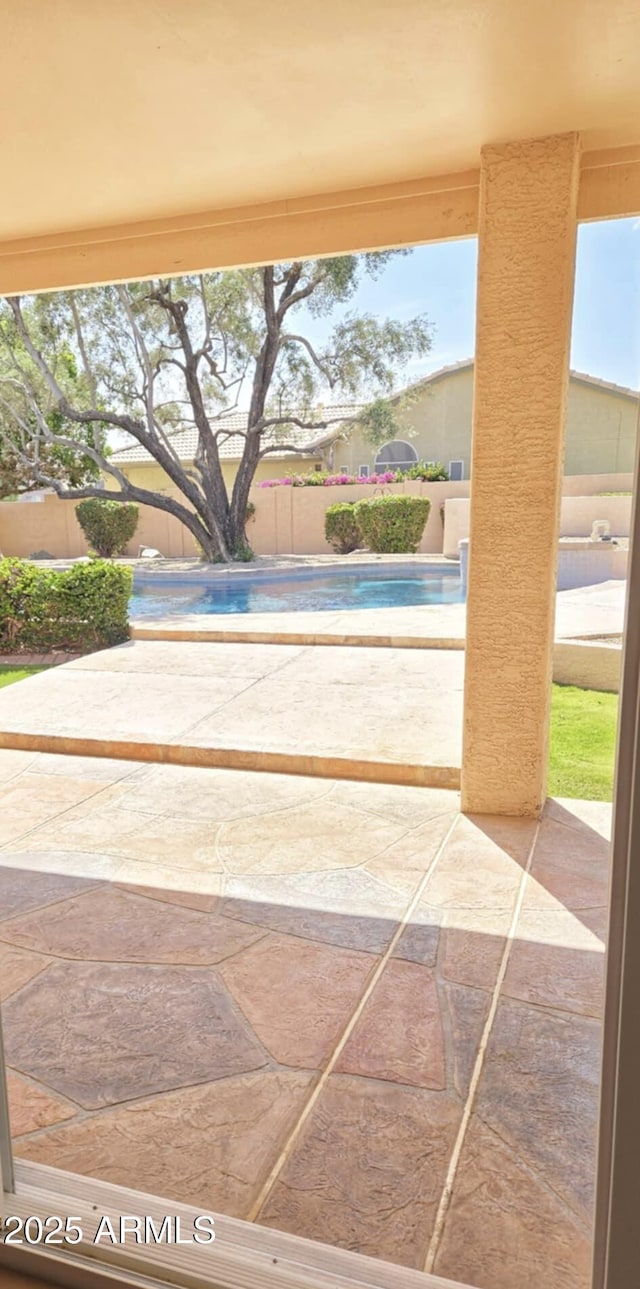 4010 N 156th Ln, Goodyear, AZ 85395 - view of patio / terrace featuring an outdoor pool
