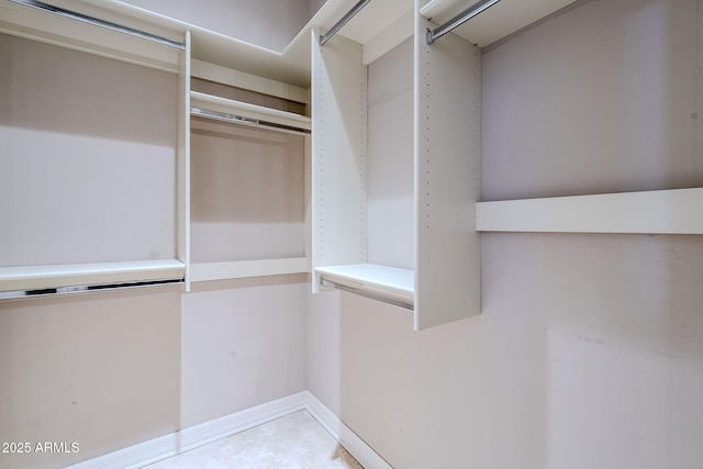 view of spacious closet